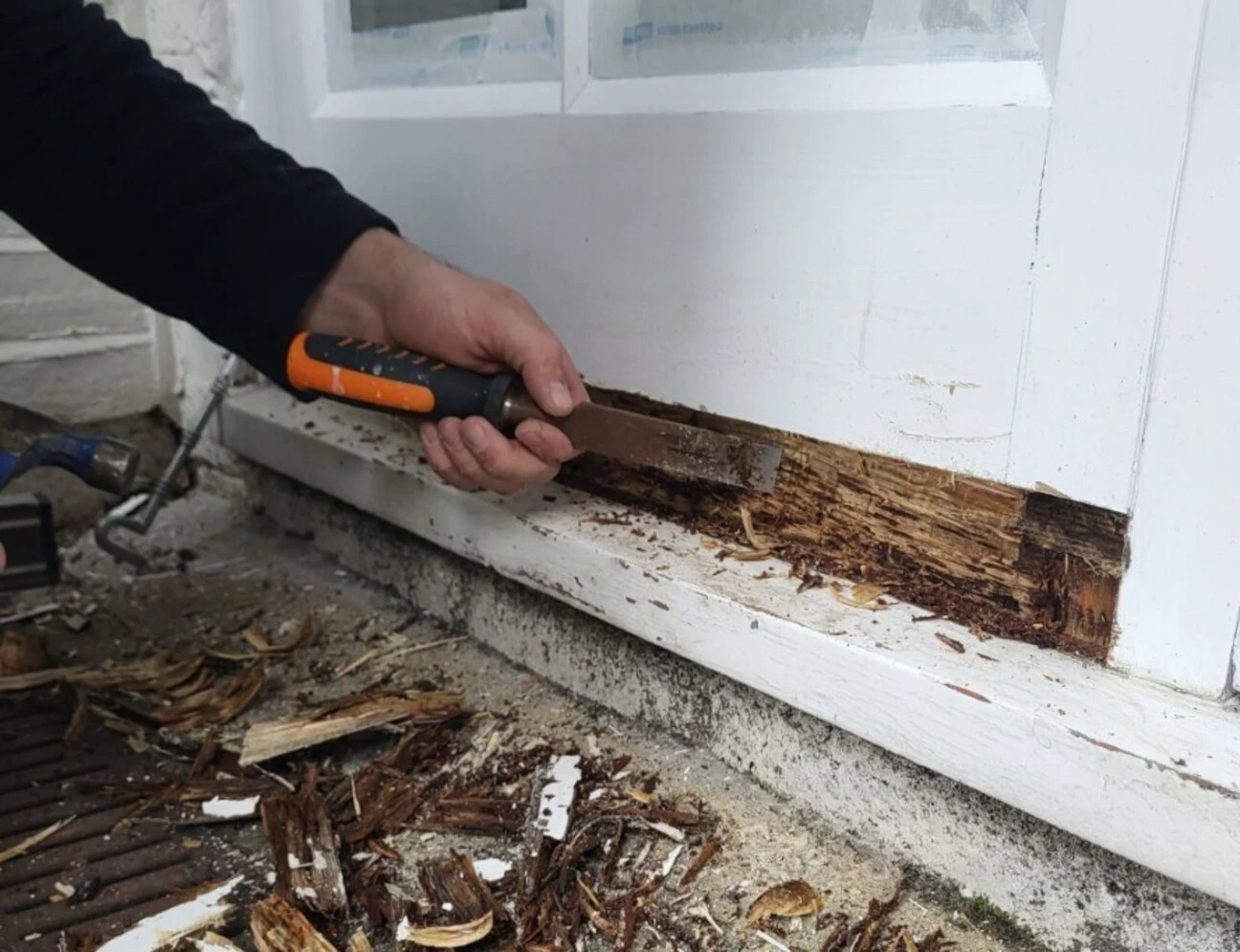 San Diego CA Replacement of Rotted Wood